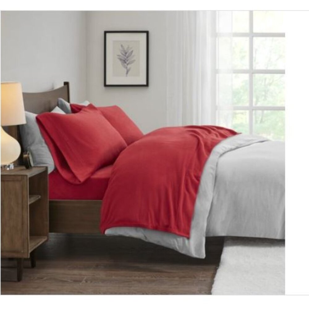 True North by Sleep Philosophy Micro Fleece Sheet Set Queen